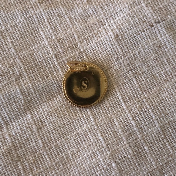 Sézane 9-Carat Gold Sara Pendant || “K” - Picture 7 of 10